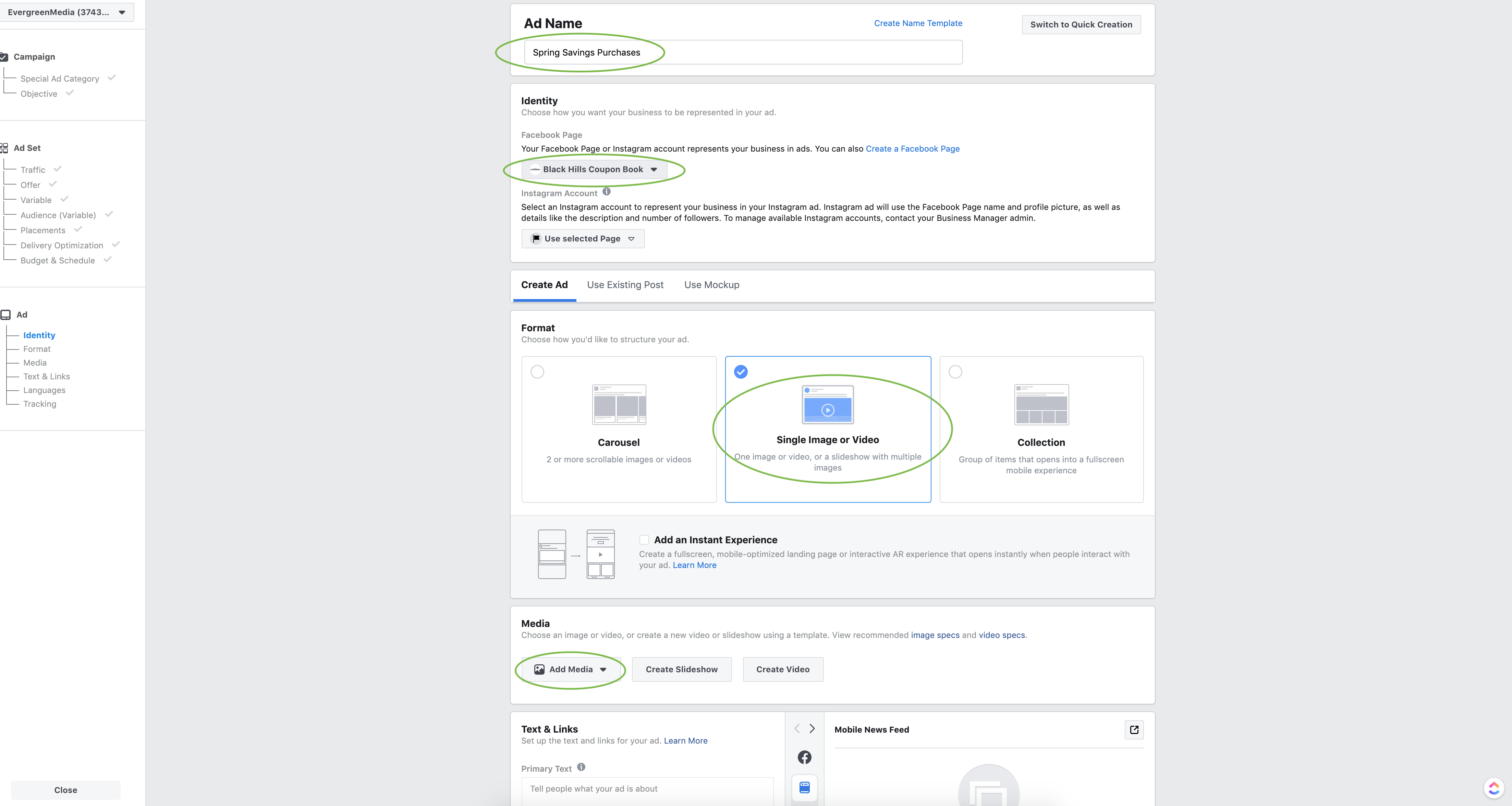 How to Place an Ad on Facebook Evergreen Media